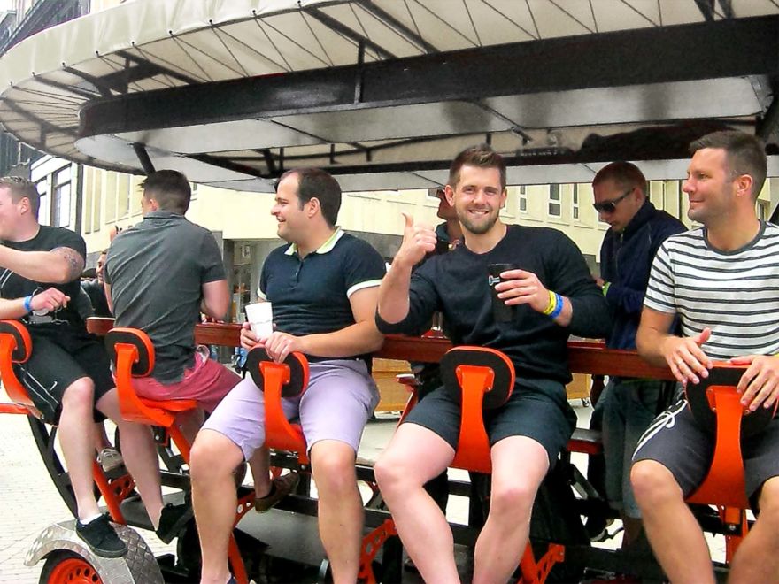 Beer Bike Dusseldorf