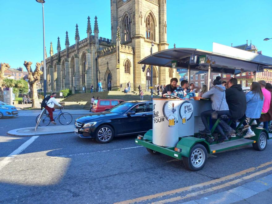 Prosecco Bike Liverpool Event