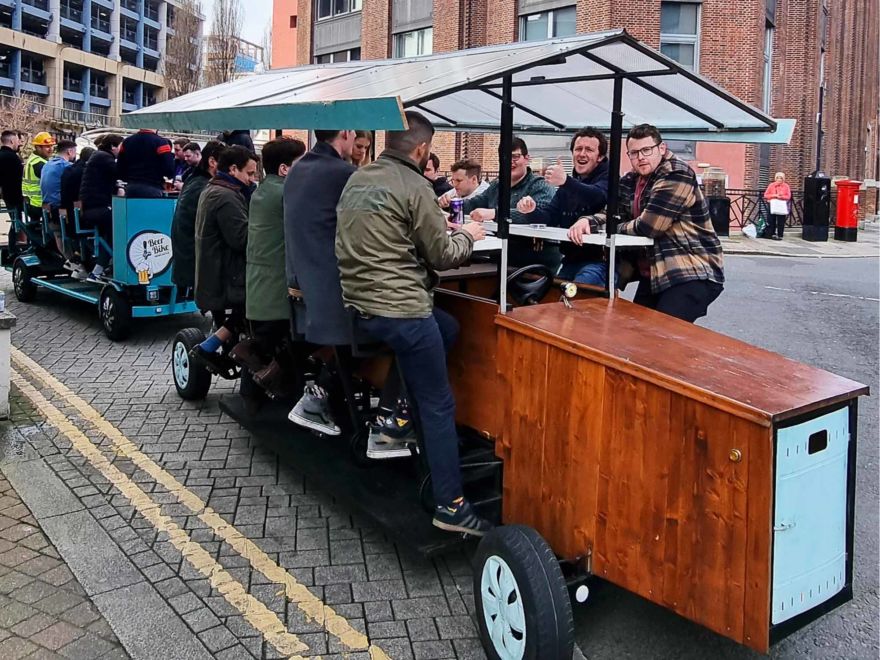 Prosecco Bike Newcastle Experience