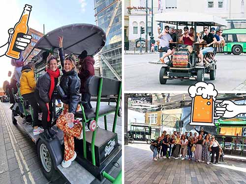 Beer Bike Customer Photo's Beer Bike Customer Photo's